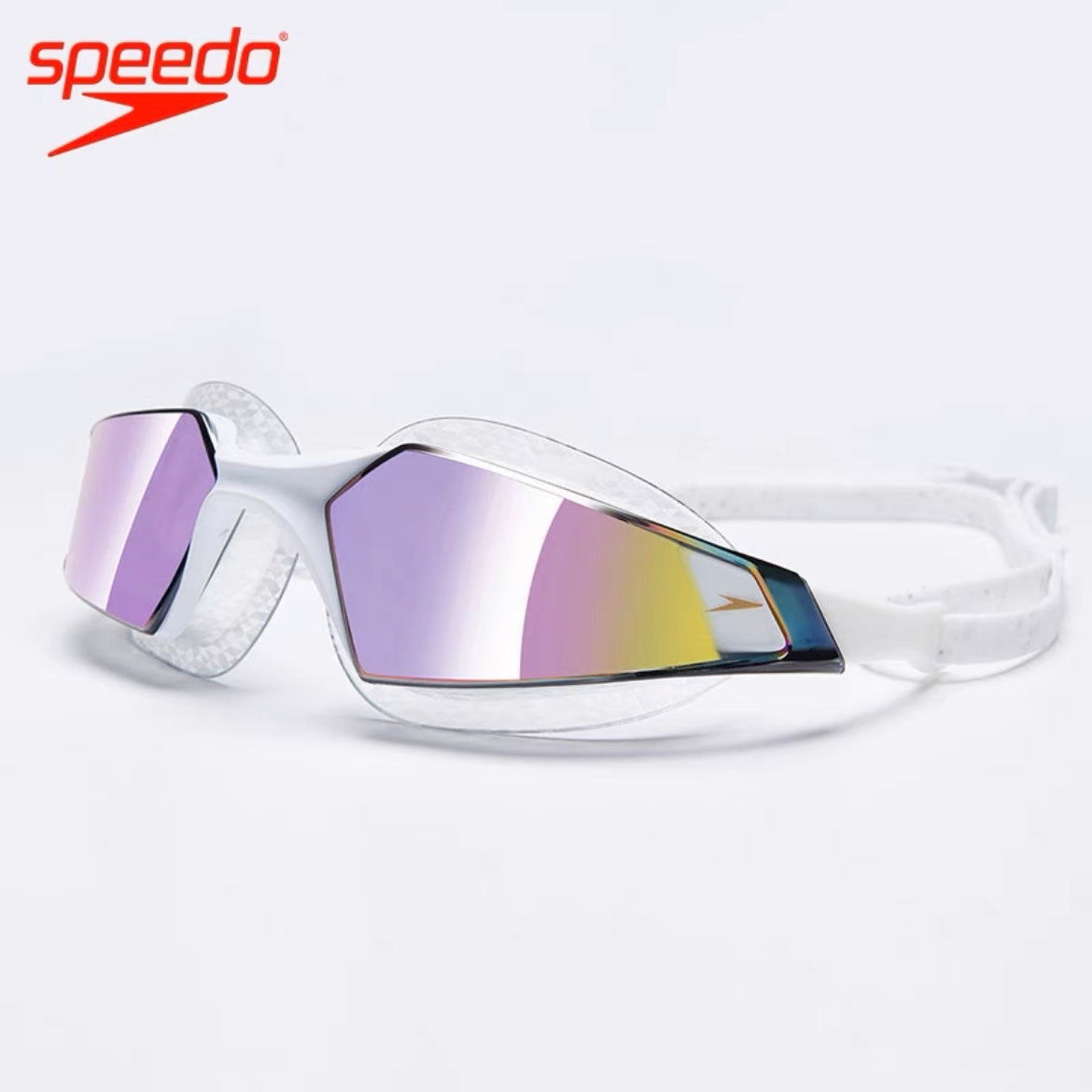 SPEEDO AQUAPULSE PRO反光成人泳鏡 (鏡面)
