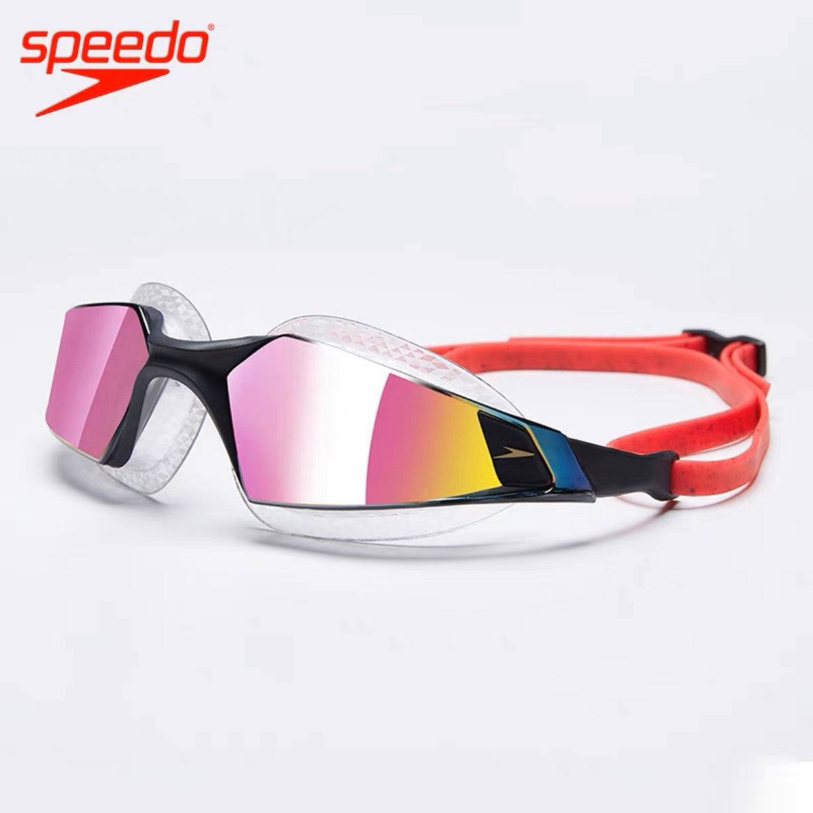 SPEEDO AQUAPULSE PRO反光成人泳鏡 (鏡面)
