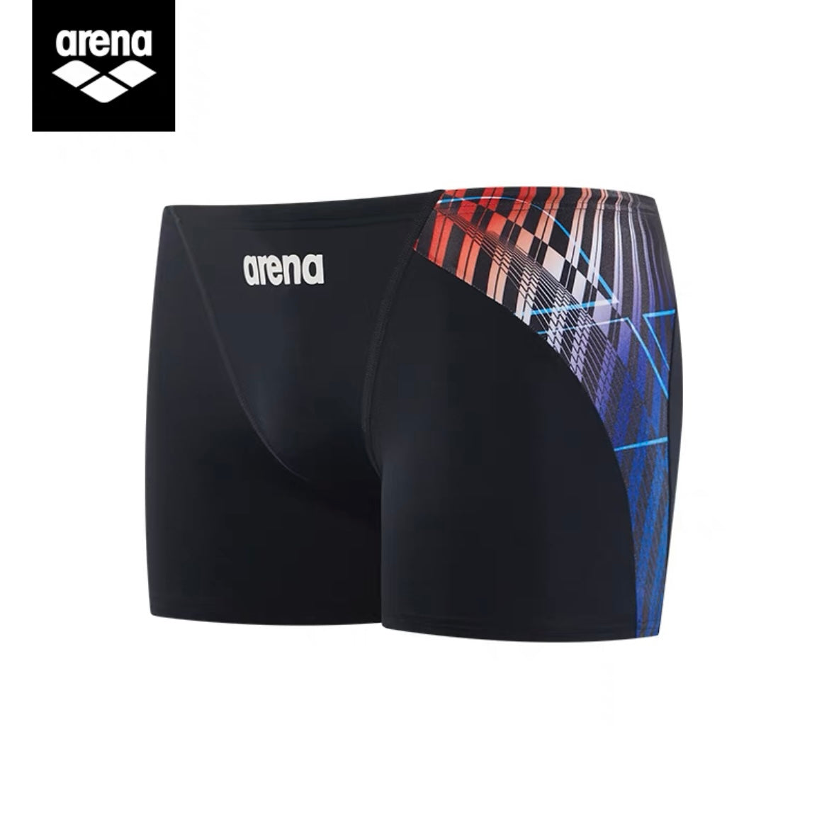 ARENA男士專業平角抗氯泳褲 (直條紋印花) (各款)