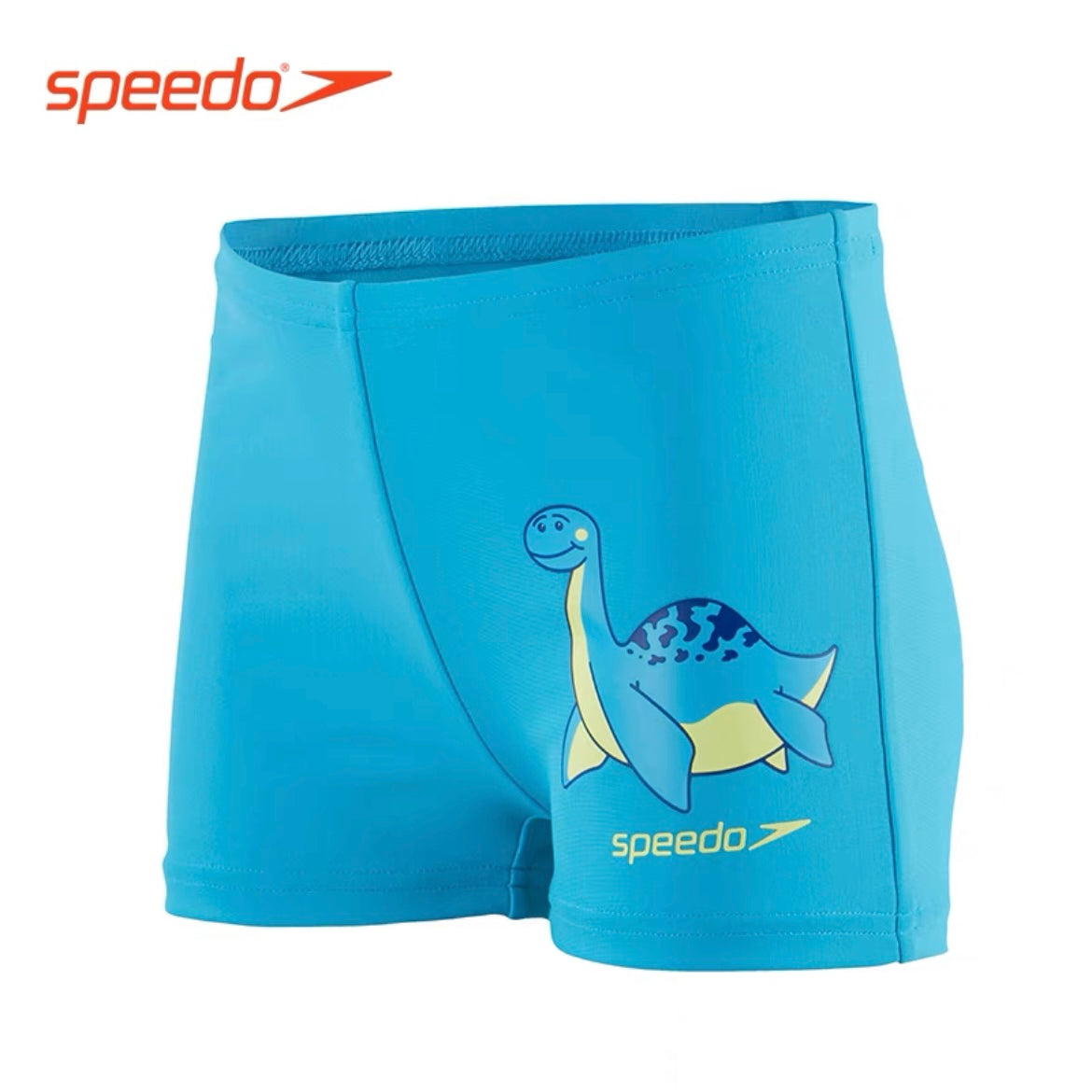 【換購價】SPEEDO男童平角抗氯泳褲 (開心水怪)