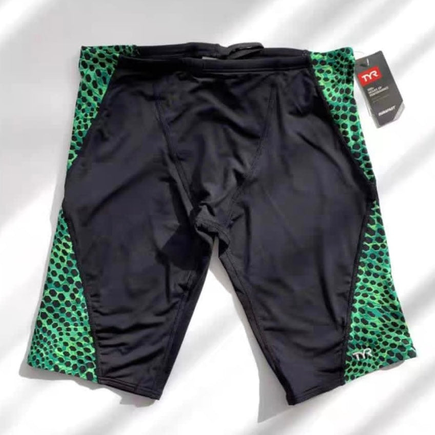 TYR專業訓練五分泳褲 (綠色)